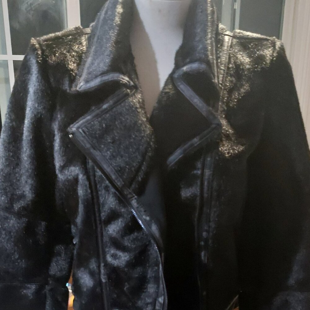 Women Jacket black sz small  bebe brand